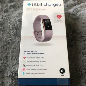 Brand New NIB Fitbit Charge 2 Rose Gold Series